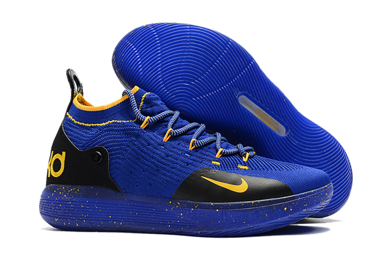 Nike Kevin Durant 11 Blue Black Yellow Shoes
